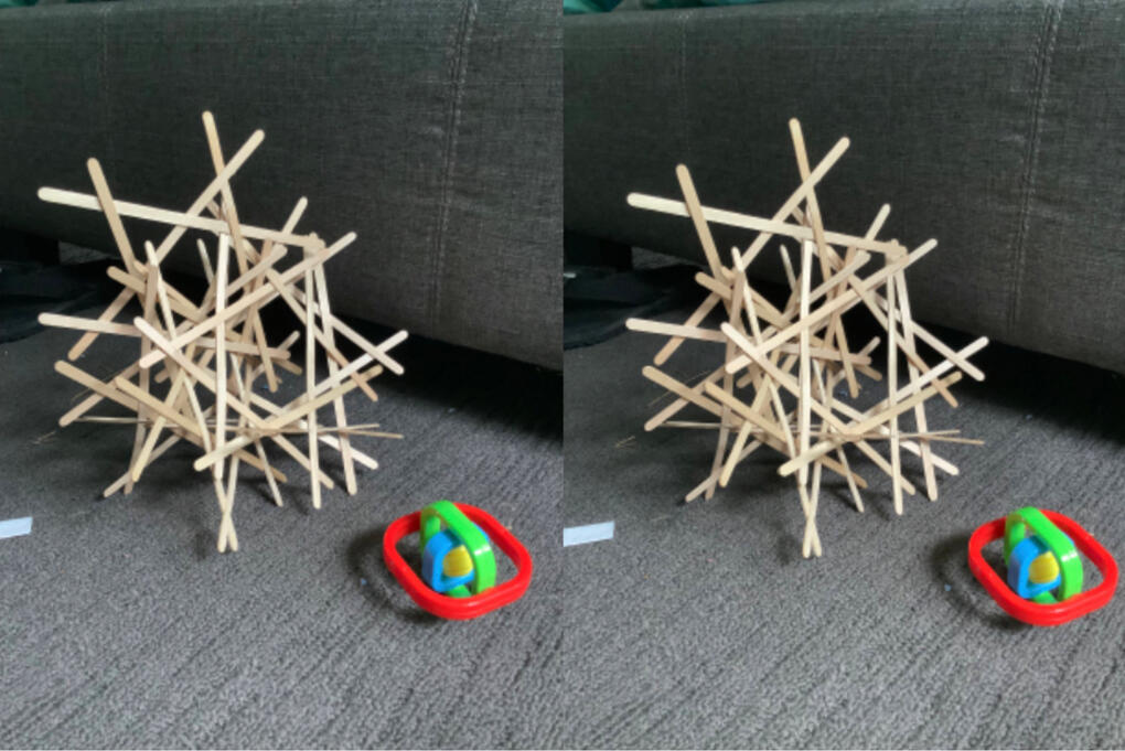 low 3d effect