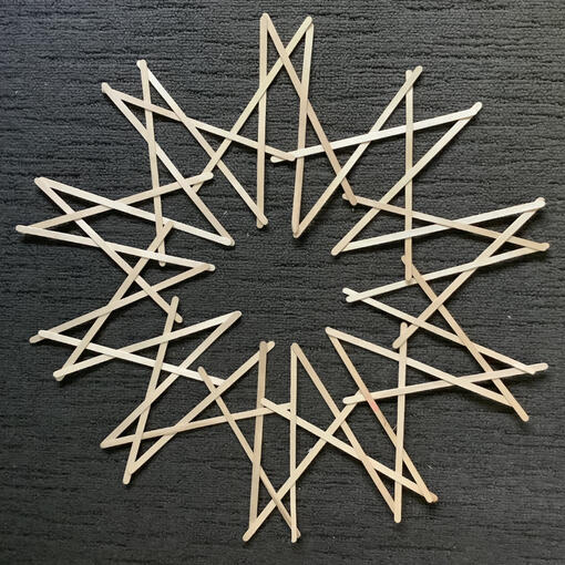 inverted 10-point superstar